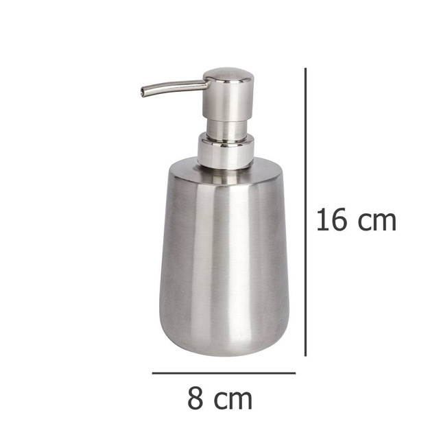 Dispenser de săpun SOLID - oțel inoxidabil, WENKO