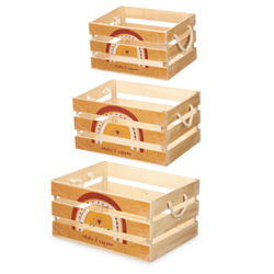 Vas oval din fontă pe suport de bambus SLATE, 12 x 22 x 5 cm