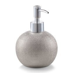 Dispenser de săpun GLITTER, ZELLER, argintiu