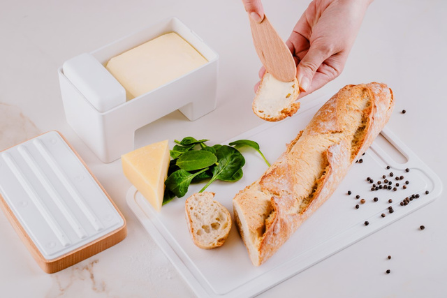 Set de două tocatoare pe suport