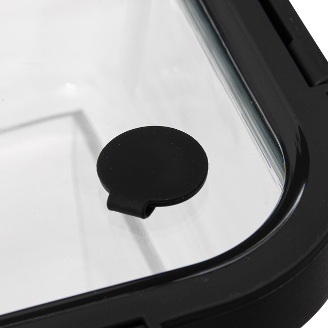 Recipient pentru alimente din sticla cu capac ermetic, transparent