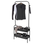 Suport pentru haine KALI, cu spatiu pentru pantofi si genti de mana, 75 x 165 x 30 cm, WENKO