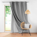 Perdea cu inele cu un strat adaugat opac, doua straturi, 140 x 260 cm