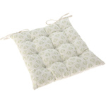 Perna de scaun cu model de plante, 40 x 40 cm