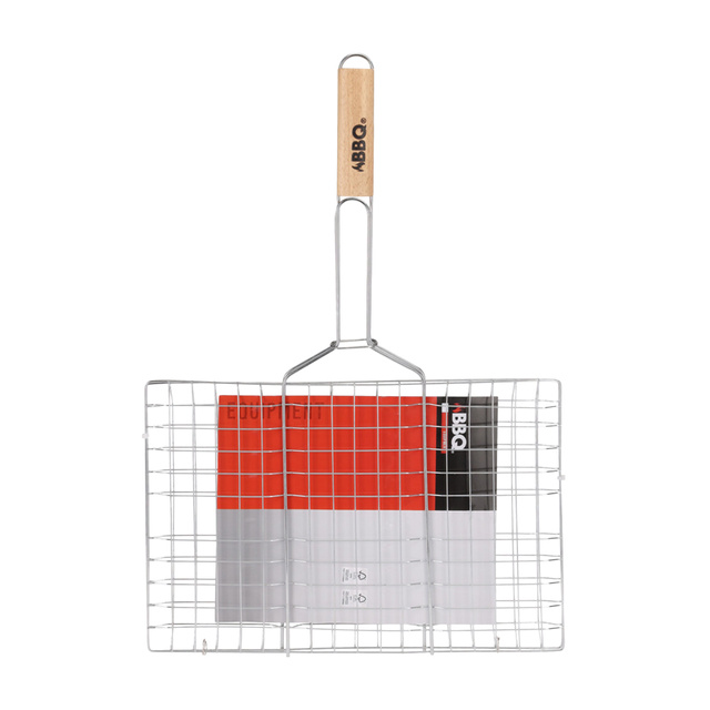 Gratar gratar cu maner din lemn