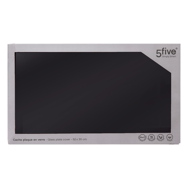 Tocator din sticla, model marmura, 52 x 30 cm