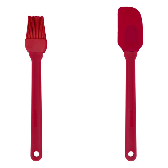 Șorț de Crăciun pentru copii cu pălărie și accesorii, 50 x 60 cm, roșu