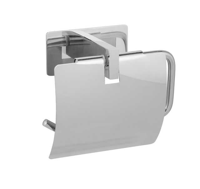 Suport rola hartie igienica GENOVA, instalare fără găurire Turbo-Loc, WENKO