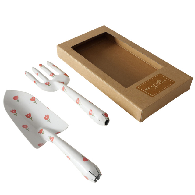 Unelte de gradina Lilly: mini-lopata si mini-furca, 2 elemente