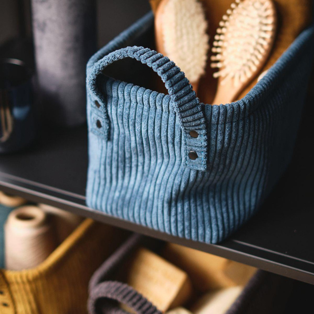 Cos depozitare cu manere, 25 x 15 cm