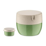 Cutie mic dejun, recipient pentru salata si sos BENTOBOX M, 2 elemente, KOZIOL