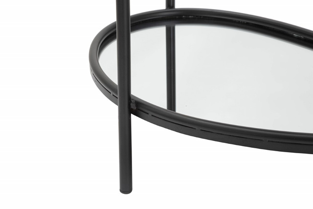 Masuta cu blaturi oglinda, 58 x 53 x 37 cm