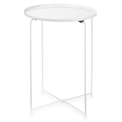 Masuta de cafea rotunda din metal, Ø 35 cm