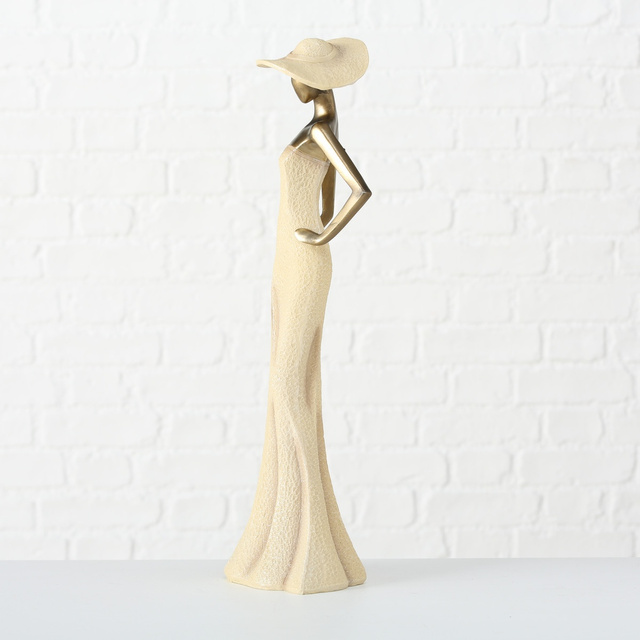 Figurina decorativa femeie, Smilla, 50 cm