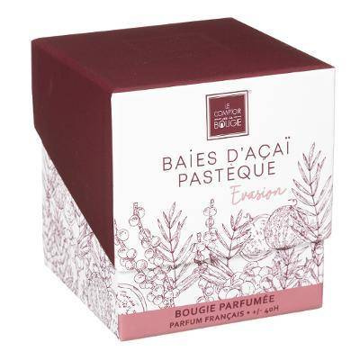 Lumânare parfumată MAEL, 190 g, pepene galben și acai