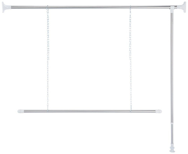 Organizer telescopic pentru haine - 3 piese, WENKO