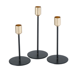 Set 3 suporturi pentru lumanare Marko
