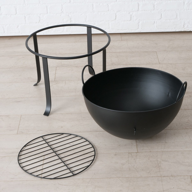 Vatra coloniala din fonta, 55 x 43 cm