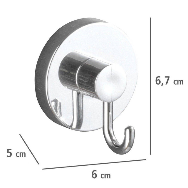 Suporturi cu ventuze Vacuum-Loc, 4 bucăți în set, WENKO