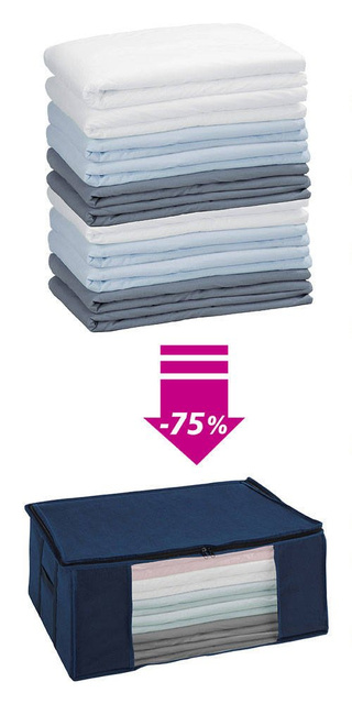 Husă de pilota VACUUM Soft Box AIR L, 65 x 50 x 27 cm, WENKO