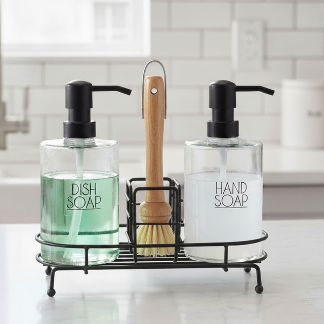 2 dozatoare din sticlă ZOVO