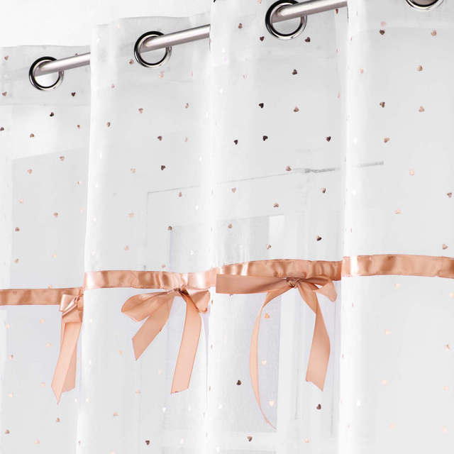 Perdea cu garnituri și decorațiuni, 140 x 240 cm