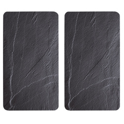 Plite protectie din sticlă, 2 bucăți, Kesper, DARK CONCRETE