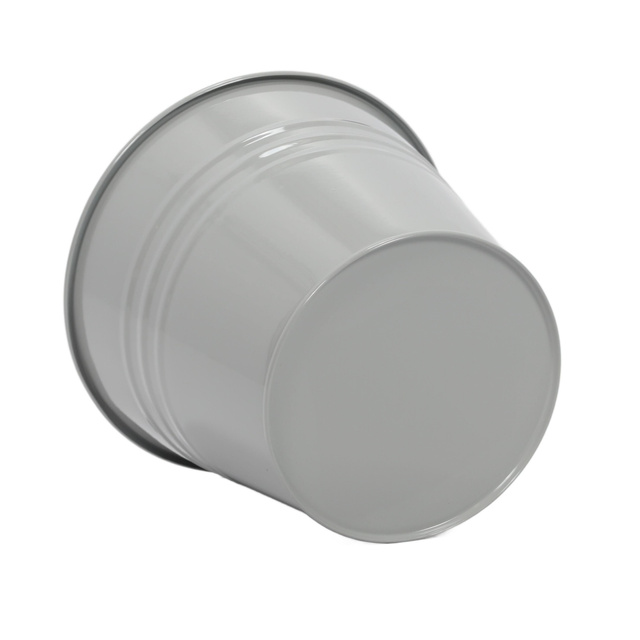 Capac pentru ghivece din zinc, 13 x 11 cm