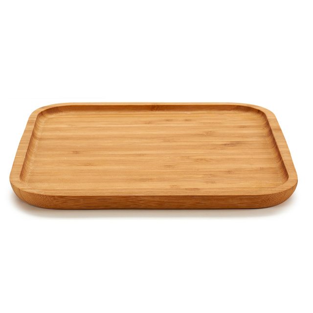 Blat de servire pentru gustari, patrat, bambus