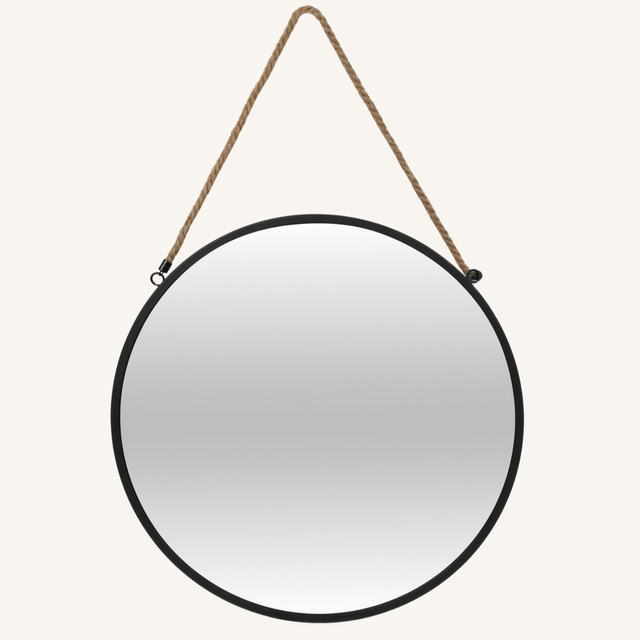 Oglindă rotundă TINDRA, Ø 50 cm