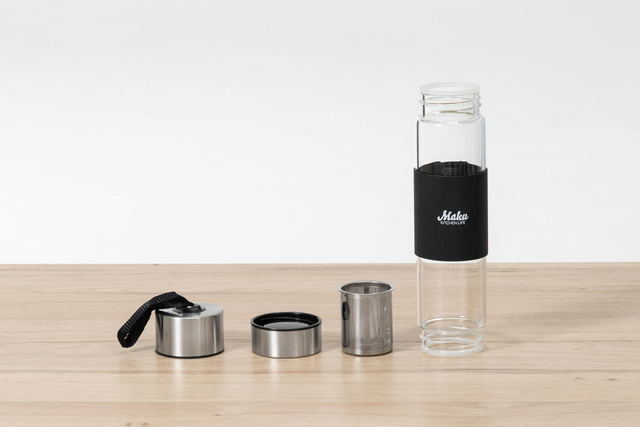 Flacon cu infuzor de ceai, 400 ml