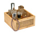 Suport cosmetice ALLEGRE BAMBOO, 15 x 7 x 15 cm, WENKO
