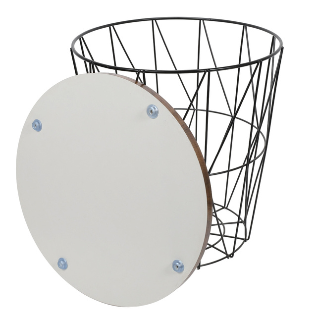 Masuta laterala cu cos, 37 x 39 cm