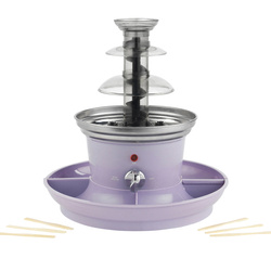 Fântână de ciocolată PETRA + 2 tăvi și 100 bețișoare din bambus