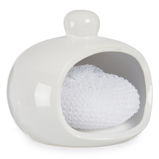 Scurgător de burete din porțelan