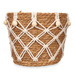 Masca pentru ghiveci boho MACRAME, Ø 21 cm