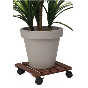 Suport pentru oală pe roți, 29 x 29 cm