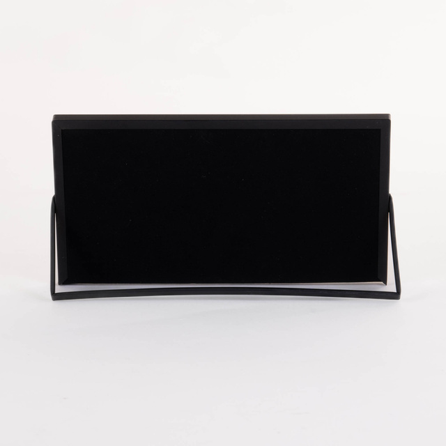 Rama metalică pentru trei fotografii, passe-partout, 22 x 12 x 1 cm