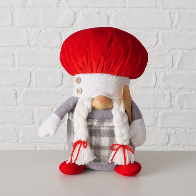 Figurina textilă bucătar COOKY, înălțime 28 cm