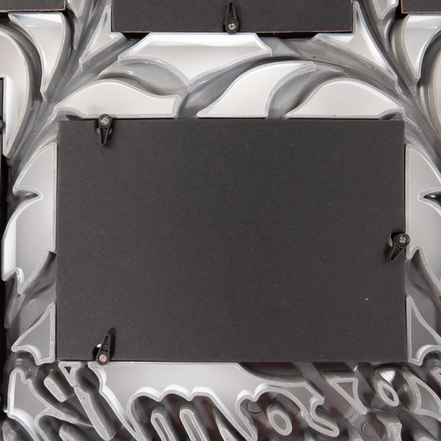 Cadru foto în formă de copac pentru 9 fotografii, Alb, 60x53x1,8 cm, Atmosphera