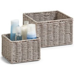 Set cosuri depozitare Zeller, 2 bucati, Bej