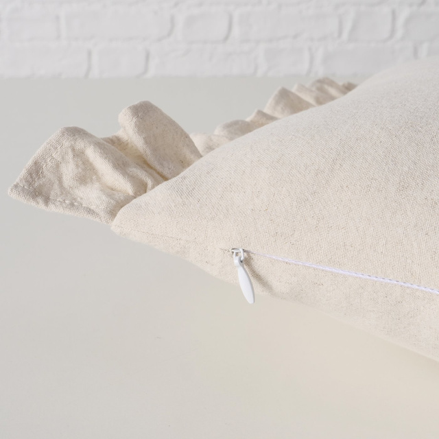 Perna decorativa PADI cu volane, 43 x 43 cm