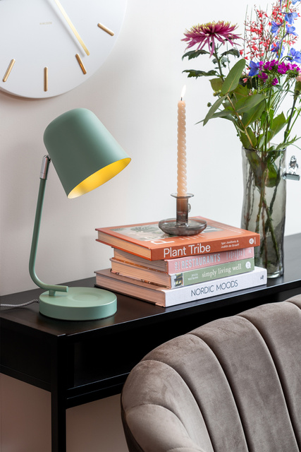 Lampă de birou metalică ENCANTAR, înălțime 38,5 cm