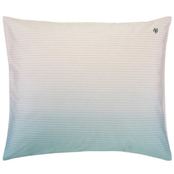 Husă de pernă din bumbac LALANI, cu față satinat - 60 x 70 cm, Aqua, Marc O'Polo