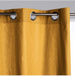 Perdea cu ochiuri PANAMA, 140 x 260 cm, galben