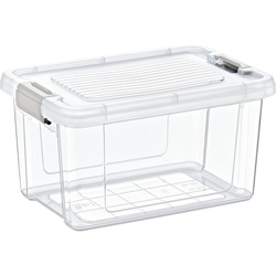 Cutie de depozitare transparenta, 22 x 15 x 12 cm