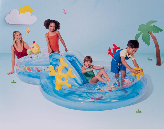 Loc de joaca gonflabil cu piscina SEABED