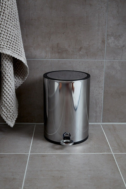 Cos de gunoi, Argintiu, 3 L, Wenko