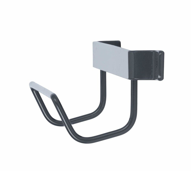 Suport de perete, cuier practic din metal - 6,5 x 33,5 x 7 cm, WENKO