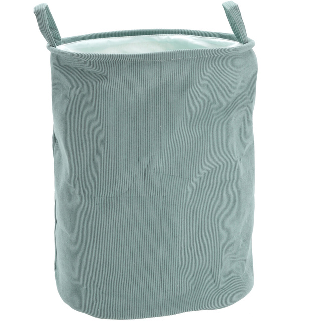 Coș pentru jucării din material, Ø 38 x 50 cm